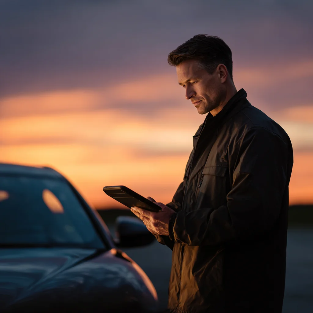 Русскоязычный мигрант за рулем застрахованного автомобиля в США